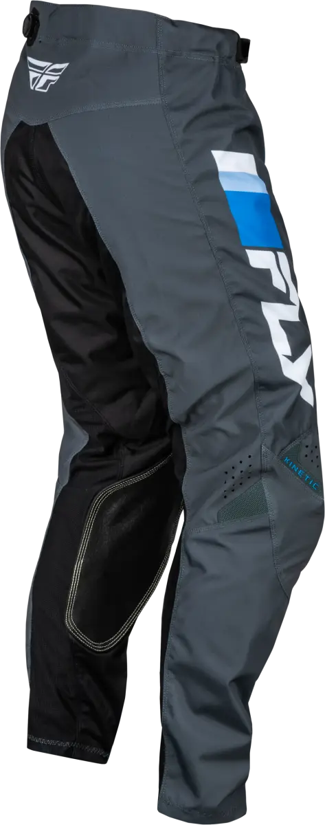 377-43026 Youth Kinetic Prix Pants Bright Blue/Charcoal/Wht Sz 26 - RV and Auto Parts