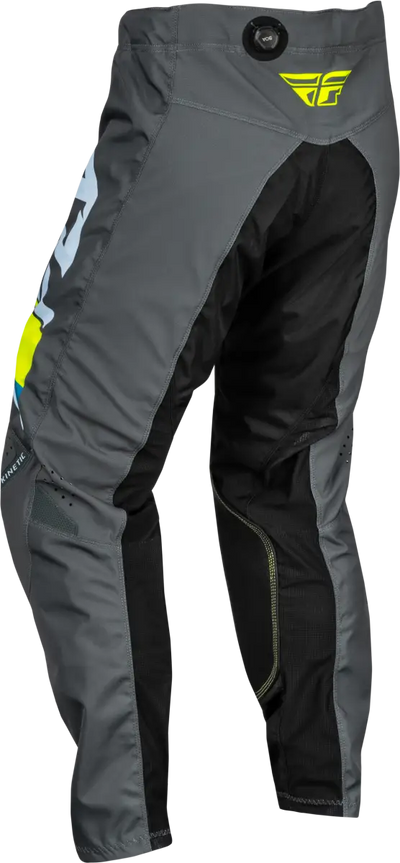 377-43140 Kinetic Prix Pants Ice Grey/Charcoal/Hi Vis Sz 40