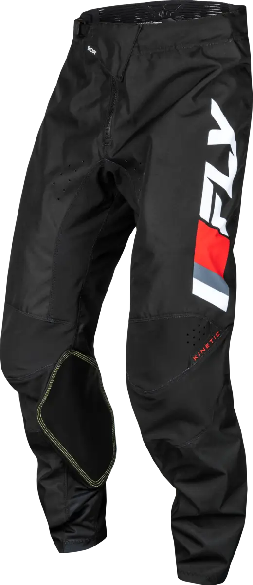 377-43232 Kinetic Prix Pants Red/Grey/White Sz 32