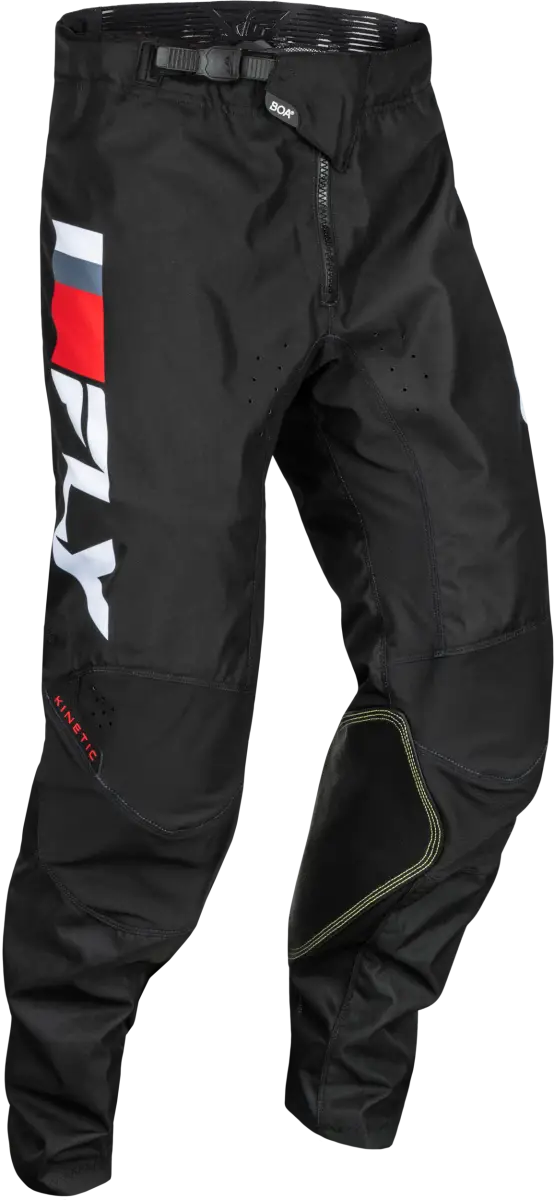 377-43236 Kinetic Prix Pants Red/Grey/White Sz 36