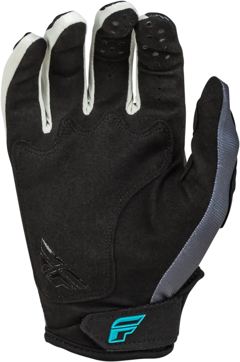 377-510L Kinetic Reload Gloves Charcoal/Black/Blue Iridium Lg
