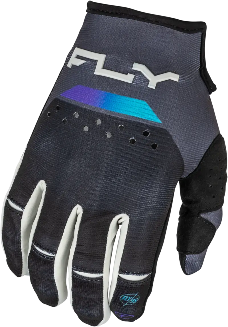 377-510L Kinetic Reload Gloves Charcoal/Black/Blue Iridium Lg