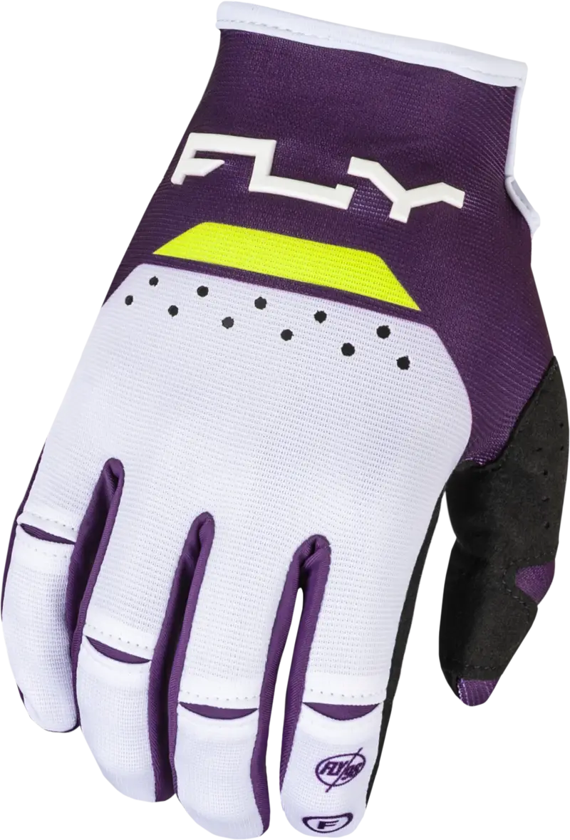 377-511S Kinetic Reload Gloves Deep Purple/White/Hi Vis Sm