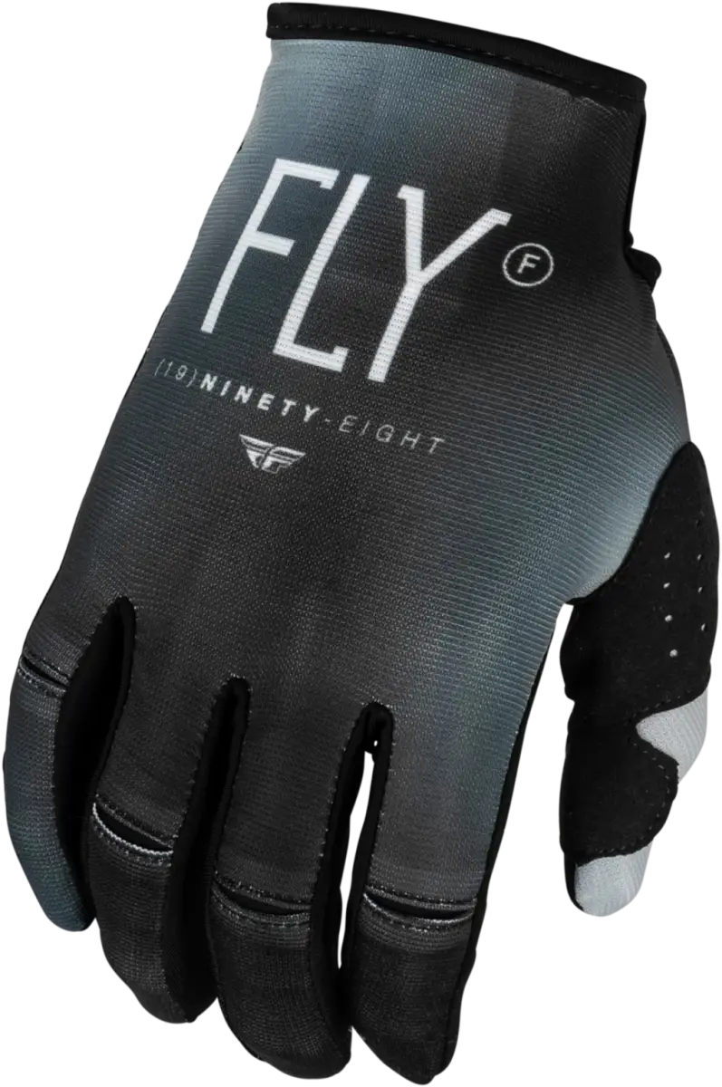 377-515YS Youth Kinetic Prodigy Gloves Black/Light Grey Ys