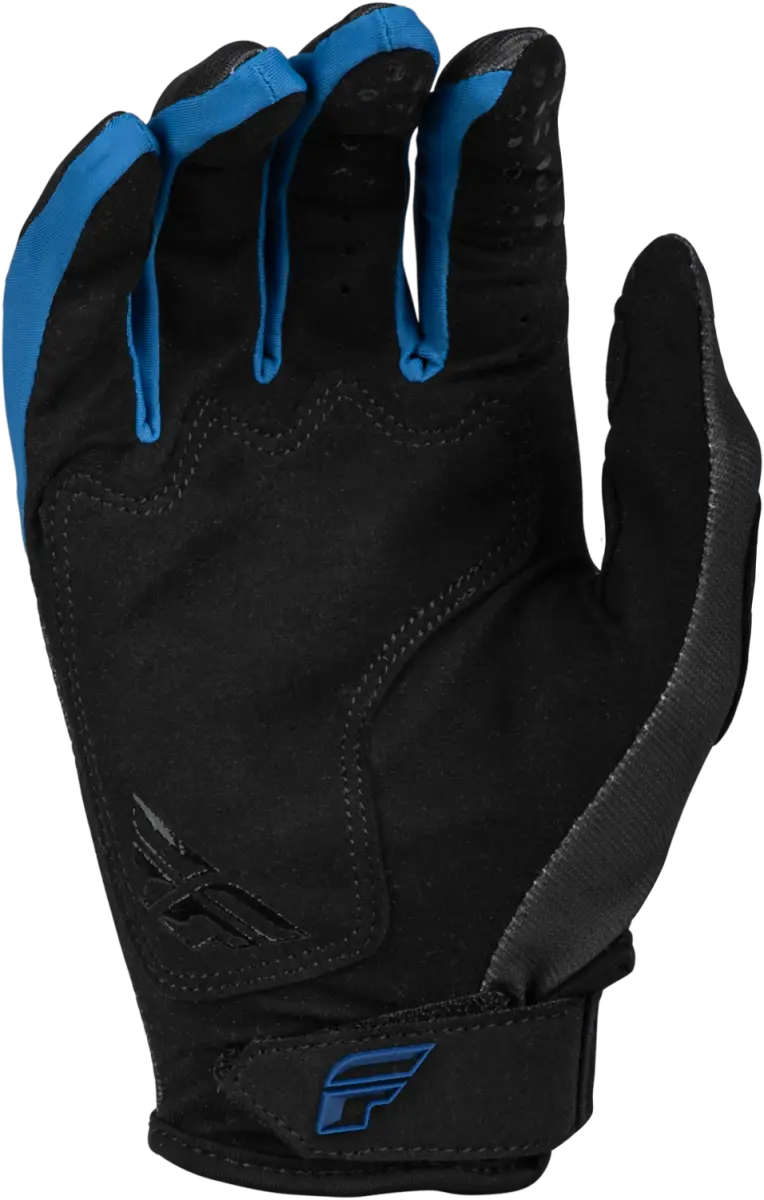 377-516YS Youth Kinetic Prodigy Gloves Char/Neon Green/True Blue Ys - RV and Auto Parts