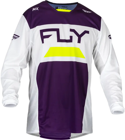377-521M Kinetic Reload Jersey Deep Purple/White/Hi Vis Md