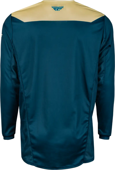 377-523L Kinetic Reload Jersey Ivory/Navy/Cobalt Lg