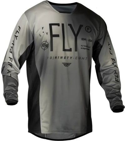 377-525YM Youth Kinetic Prodigy Jersey Black/Light Grey Ym