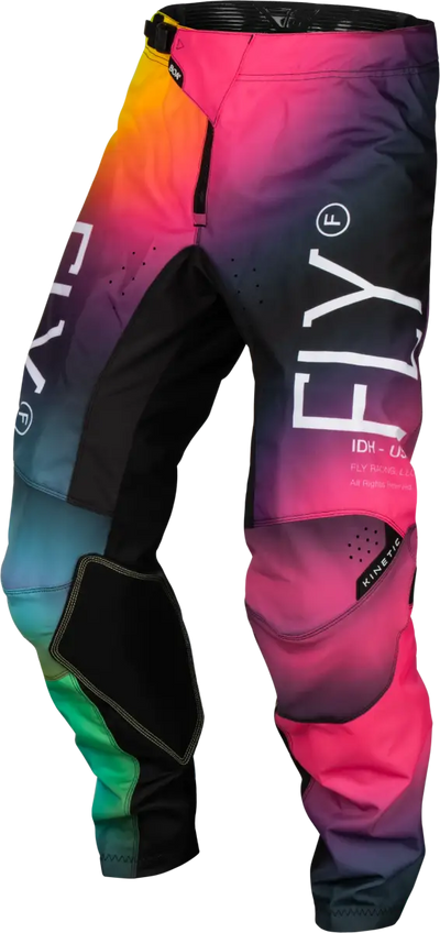 377-53722 Youth Kinetic Prodigy Pants Fuschia/Elec Blue/Hi Vis Sz 22