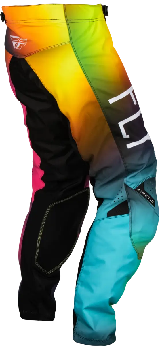 377-53722 Youth Kinetic Prodigy Pants Fuschia/Elec Blue/Hi Vis Sz 22
