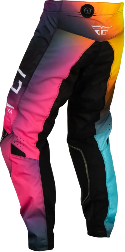377-53724 Youth Kinetic Prodigy Pants Fuschia/Elec Blue/Hi Vis Sz 24