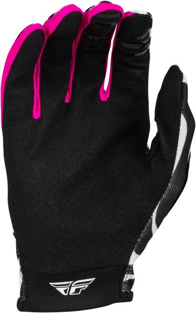 377-741S Lite Uncaged Gloves Black/White/Neon Pink Sm - RV and Auto Parts