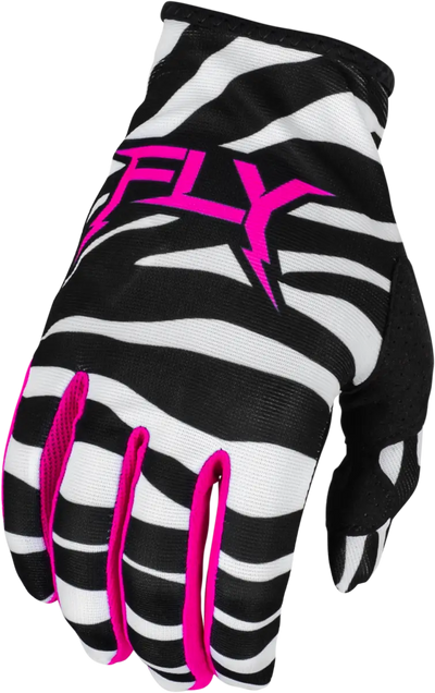377-741X Lite Uncaged Gloves Black/White/Neon Pink Xl - RV and Auto Parts