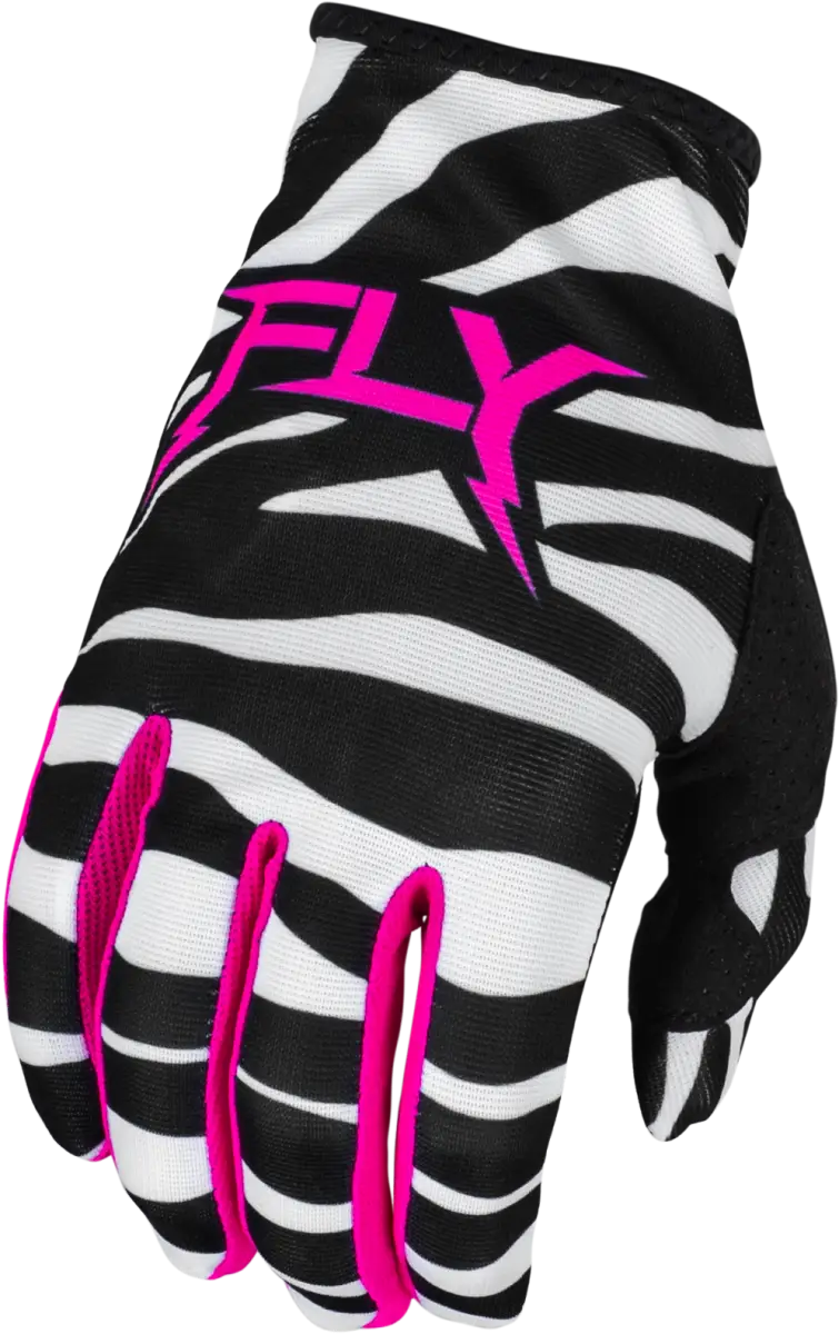 377-741XS Lite Uncaged Gloves Black/White/Neon Pink Xs - RV and Auto Parts