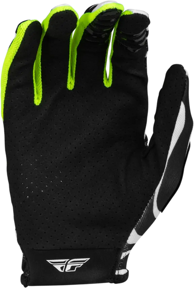 377-742X Lite Uncaged Gloves Black/White/Neon Green Xl - RV and Auto Parts