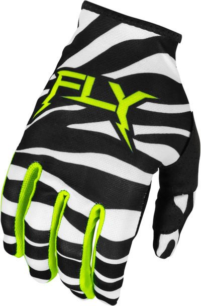 377-742X Lite Uncaged Gloves Black/White/Neon Green Xl - RV and Auto Parts