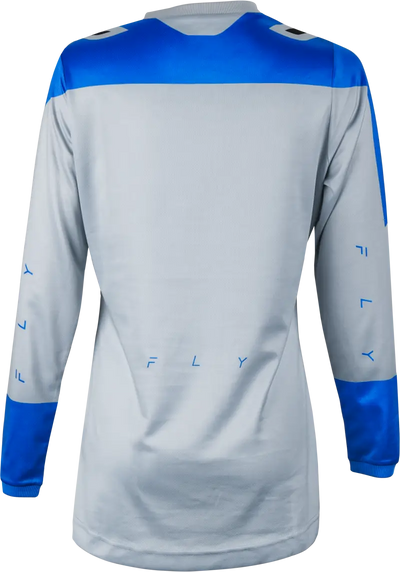 377-820L Women's F 16 Jersey Arctic Grey/Blue Lg - RV and Auto Parts