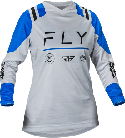 377-820M Women's F 16 Jersey Arctic Grey/Blue Md - RV and Auto Parts