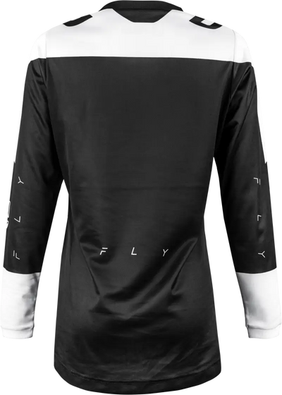 377-822S Women's F 16 Jersey Black/White Sm - RV and Auto Parts