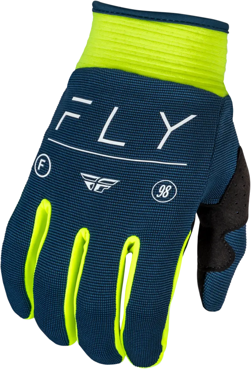 377-912L F 16 Gloves Navy/Hi Vis/White Lg - F-16