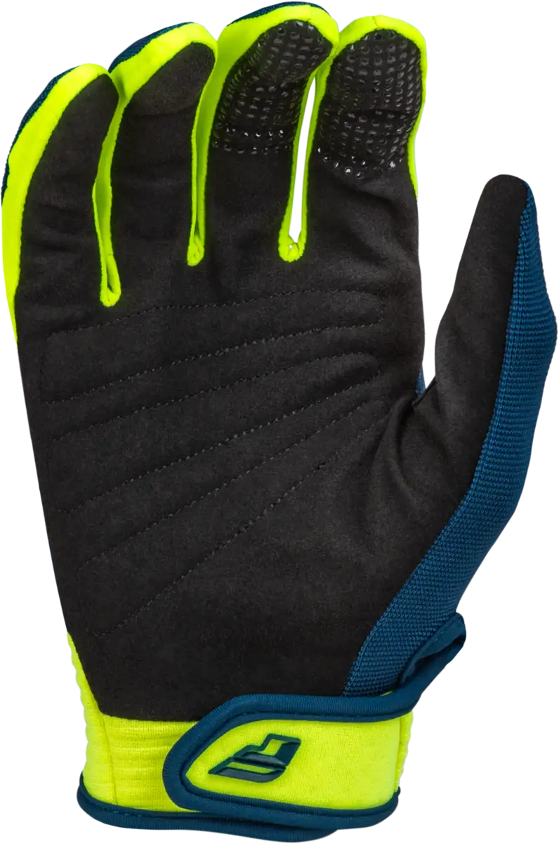 377-912Y2XS Youth F 16 Gloves Navy/Hi Vis/White Y2xs - F-16