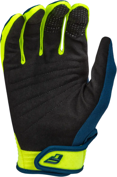 377-912YS Youth F 16 Gloves Navy/Hi Vis/White Ys - F-16
