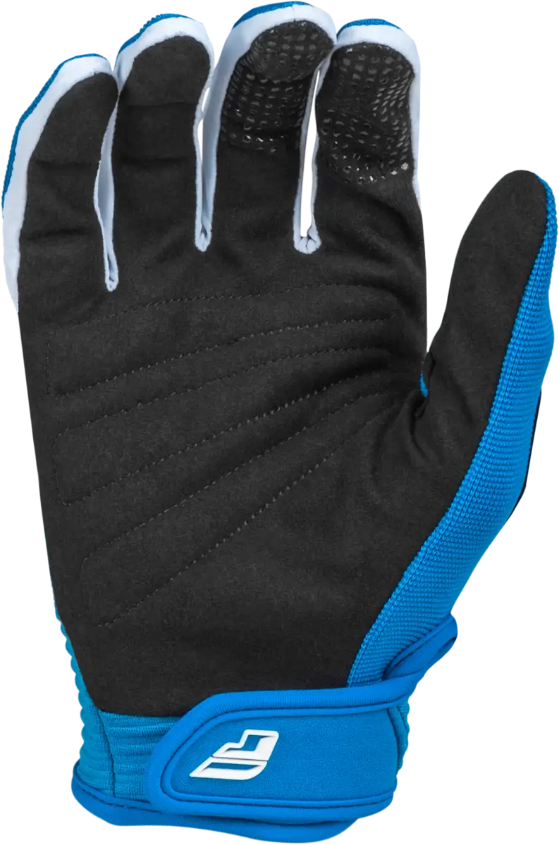 377-914S F 16 Gloves True Blue/White Sm, all-around performance riding glove with four-way stretch perforated neoprene cuff, soft-flex logos, durable lightly padded palm with reinforced thumb, adjustable wrist closure, silicone finger grippers, RV, Automotive, Powersports, AVADA - Best Sellers