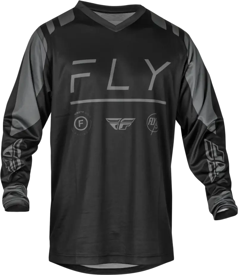 377-921M F 16 Jersey Black/Charcoal Md - RV and Auto Parts
