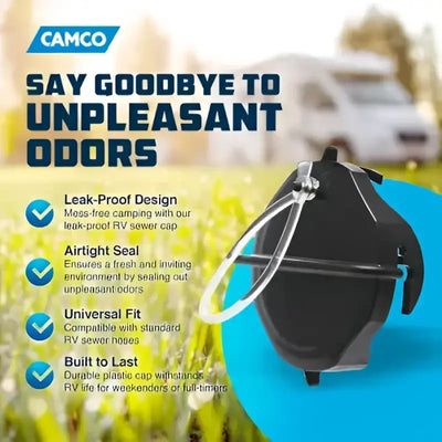 39452 Camco Sewer Cap - RV ACCESSORIES