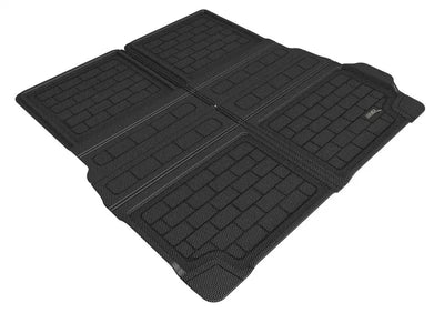3D MAXpider 19-21 BMW X7 (G07) Behind 2nd Row Kagu Cross Fold Cargo Liner - Black, custom-fit, anti-skid, interior protection, carbon fiber texture, RV, Automotive, Powersports, off-road, marine, exterior, truck accessories, truck bed, rv parts, Truck & Automotive,Floor Mats, AVADA - Best Sellers