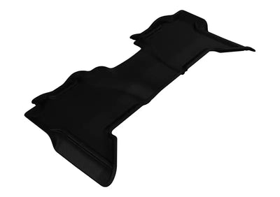 3D MAXpider 2005-2012 Nissan Pathfinder/Xterra Kagu 2nd Row Floormats - Black - Truck & Automotive