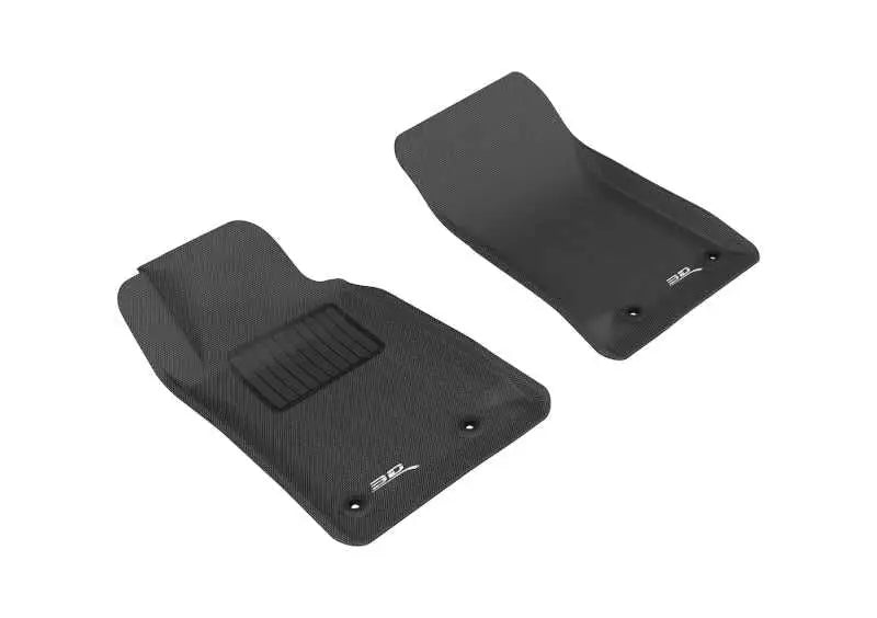 3D MAXpider 3D MAXpider 2010-2015 Chevrolet Camaro Kagu 1st Row Floormat - Black