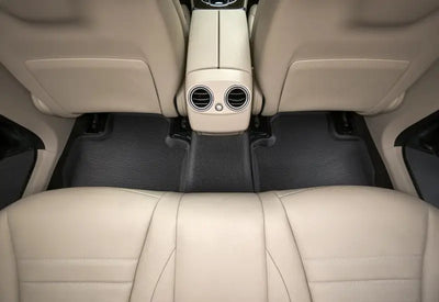 3D MAXpider 2012-2018 Mercedes-Benz GLE-Class/GLS-Class/ML-Class Kagu 2nd Row Floormats - Black - Truck & Automotive