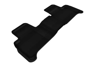 3D MAXpider 2012-2018 Mercedes-Benz GLE-Class/GLS-Class/ML-Class Kagu 2nd Row Floormats - Black - Truck & Automotive
