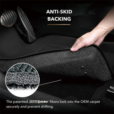 Anti-skid car floor mat for Tesla Model Y black fits truck parts & accessories