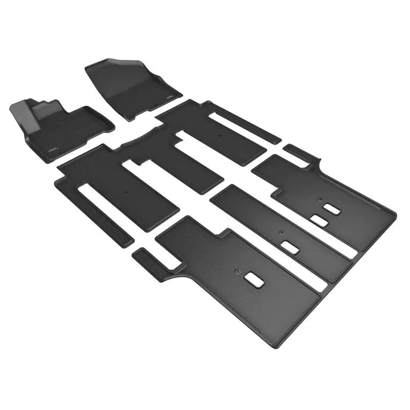 3D MAXpider 21-23 Kia Carnival / Sedona 8-Passenger Kagu Black R1 R2 R3 - Truck & Automotive