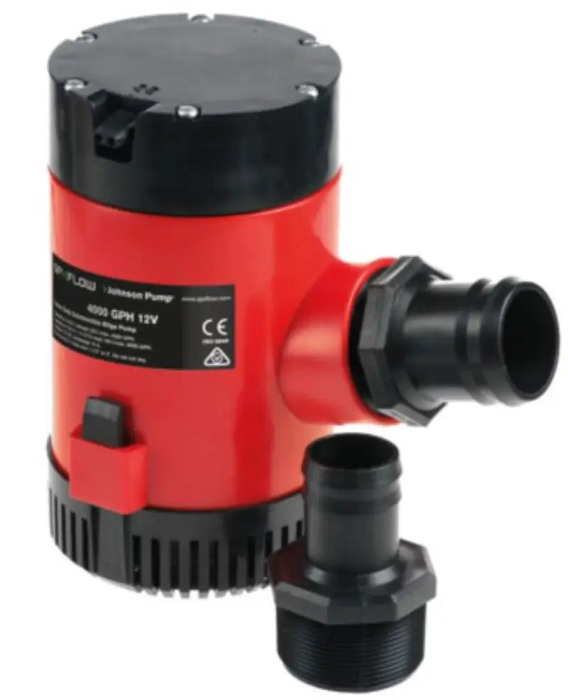 40004 Johnson Pump Hd Bilge 4000Gph 12V No Switch