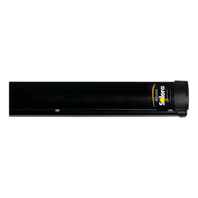 Black 404523 Lippert Awning Short Arm 63 Inch Assembly, durable PC construction, sleek design.