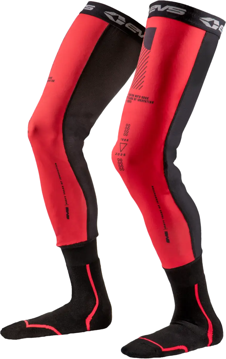 Fusion Socks/Sleeve Combo Le 40th Anniv Red Lg/Xl - EVS