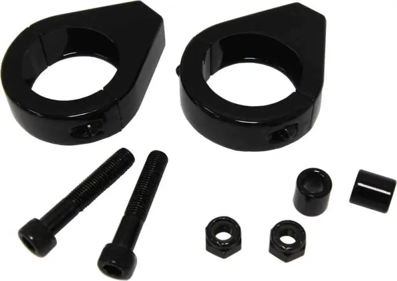 41-034BK Turnsignal Clamps 41mm Pr Black