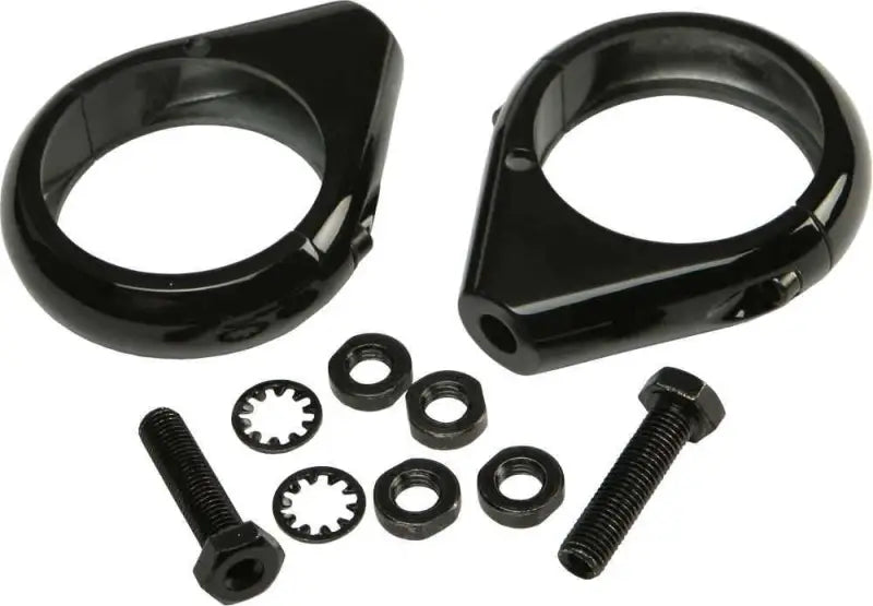 41-040BK Turnsignal Clamps 49mm Pr Black