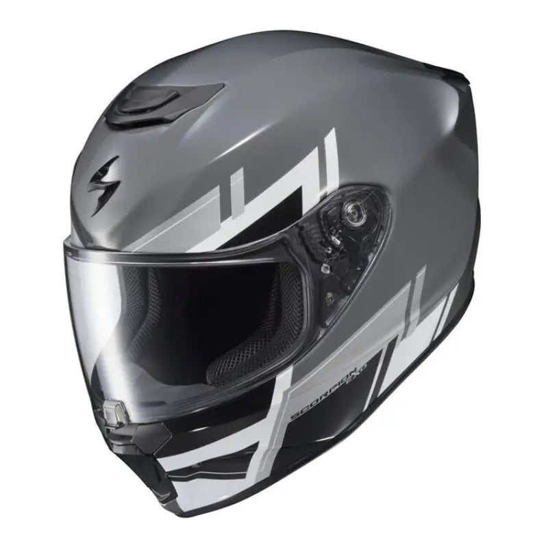 42-2304 Scorpion Exo Exo-R420 Full-Face Helmet Pace Red Md - Helmets