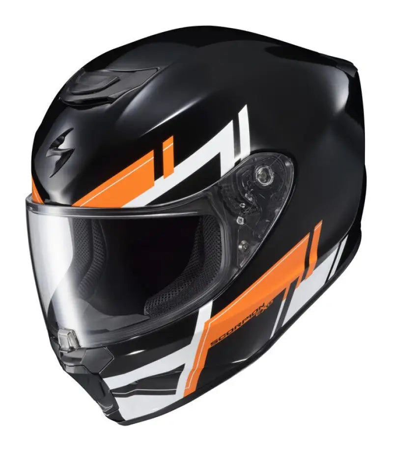 42-2304 Scorpion Exo Exo-R420 Full-Face Helmet Pace Red Md - Helmets