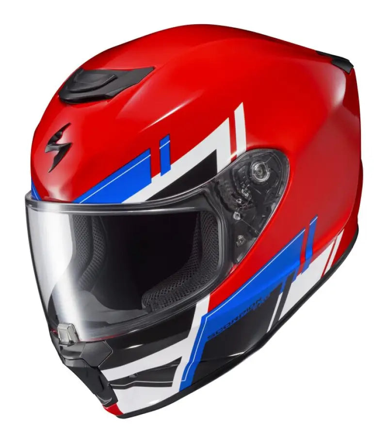 42-2307 Scorpion Exo Exo-R420 Full-Face Helmet Pace Red 2X - Helmets