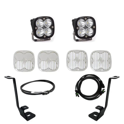447695UP Baja Design F-150 A Pillar Kit Squadron Sport LED Work Light for off-road
