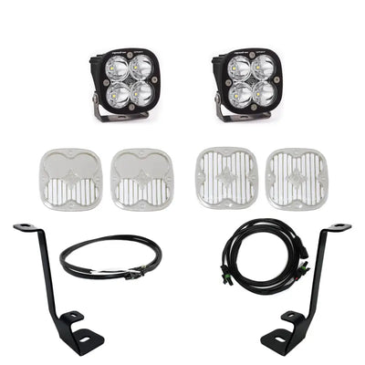 447695UP Baja Design Squadron Sport F-150 A Pillar Kit with 4x6 LED light bar