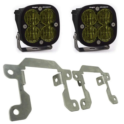 447716 Baja Design Ranger Fog Light Squadron Amber 19- - Driving/