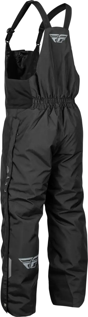 Black snow bib overalls outpost bib black grey 470-65003X Outpost Bib Black Grey