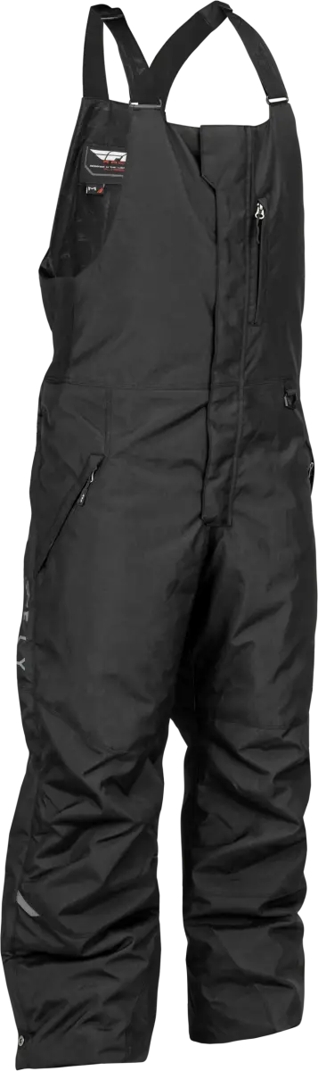 Black snow bib overalls from Outpost Bib Black/Grey Sm for winter adventures