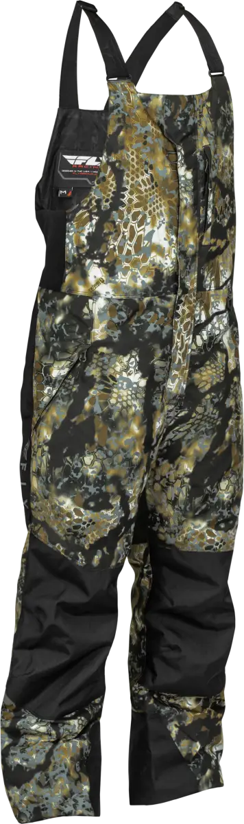 Camouflage bib overalls from Outpost Bib Obskura Skyfall Lg collection
